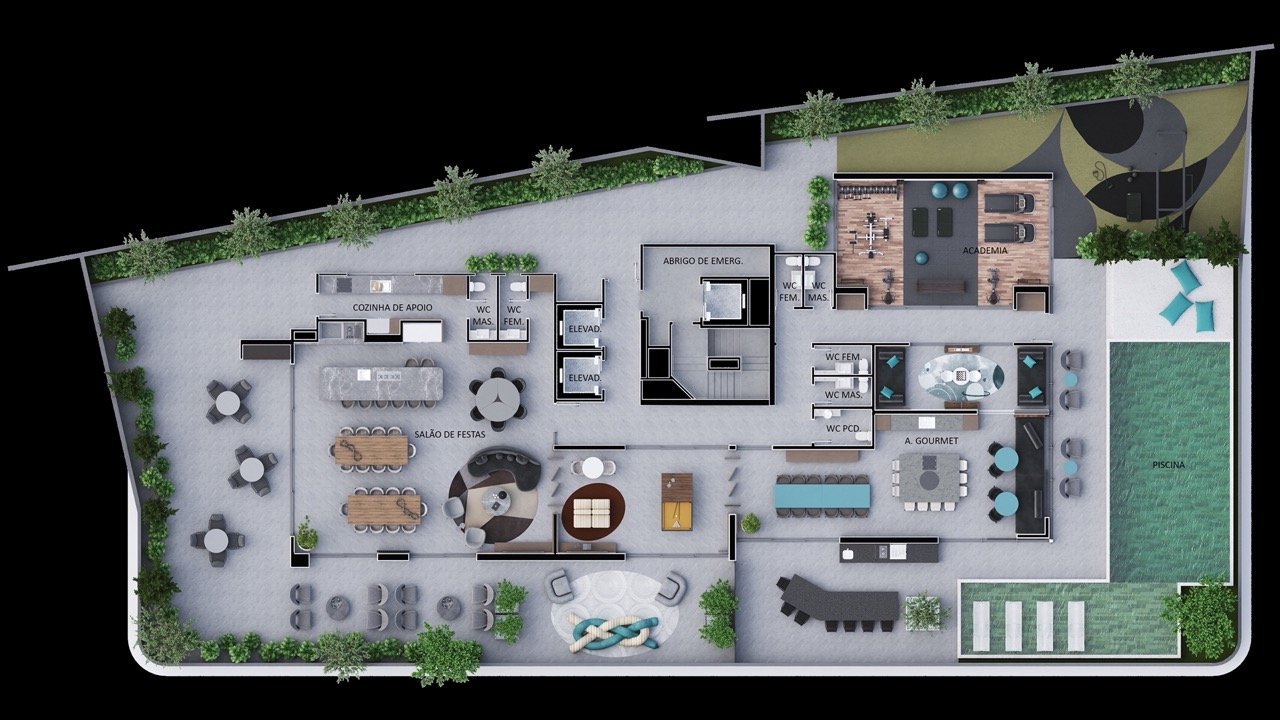 02._AREAS_COMUNS-Grande Chelsea 922 Art Residences