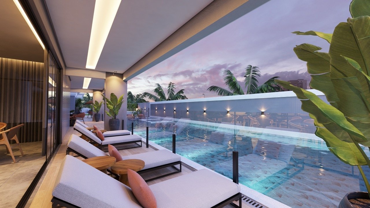Piscina03-Grande San Remo Residence Itapema