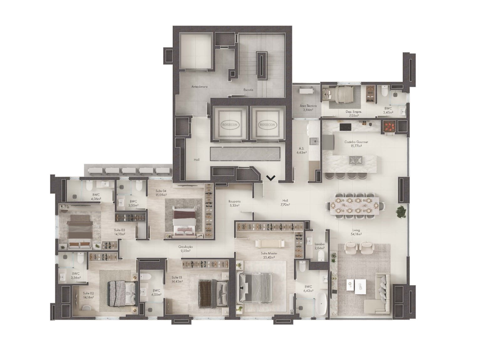 QSN_Penthouse Quisisana Residence Itapema
