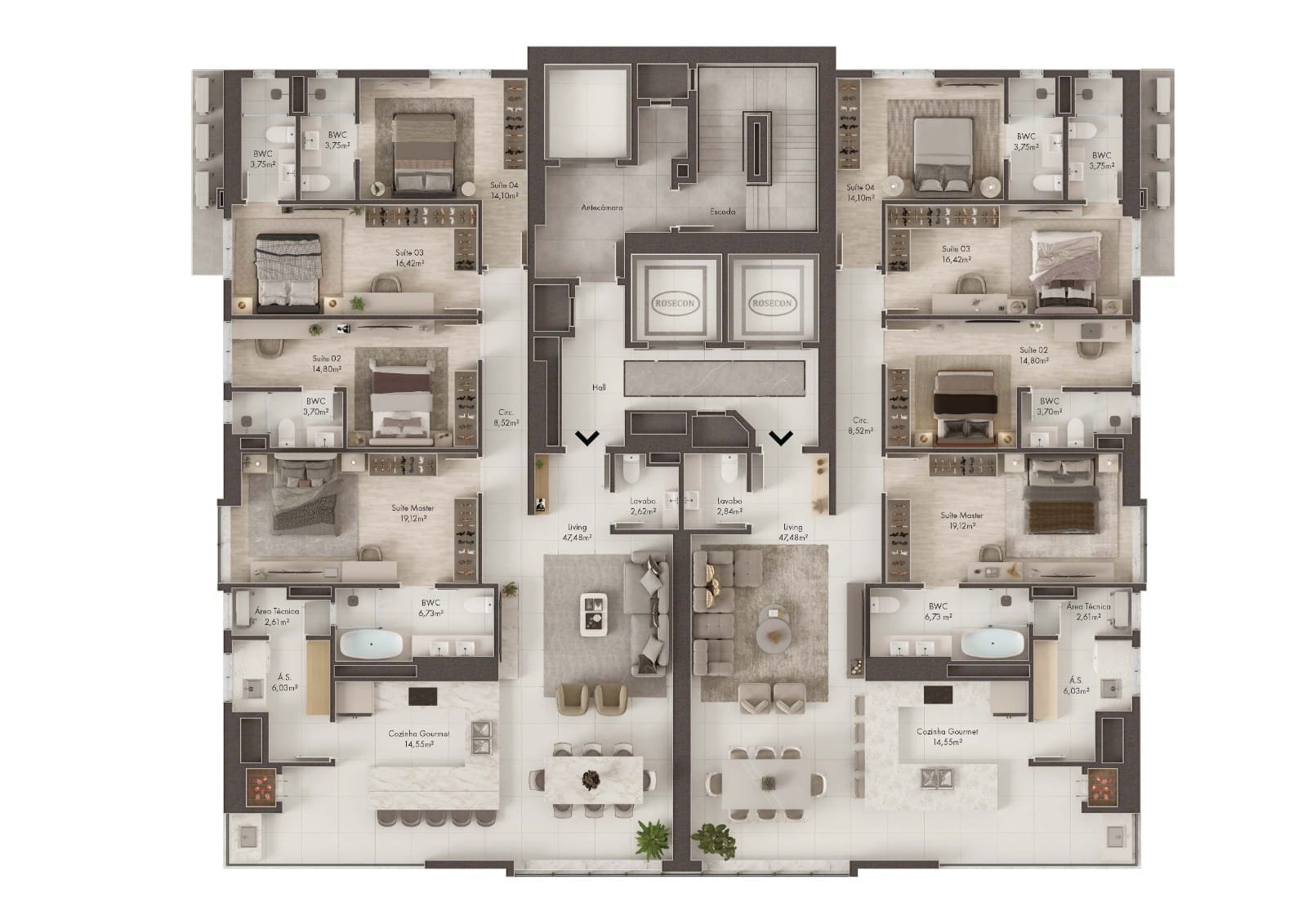 QSN_Tipo_01_e_02 Quisisana Residence Itapema